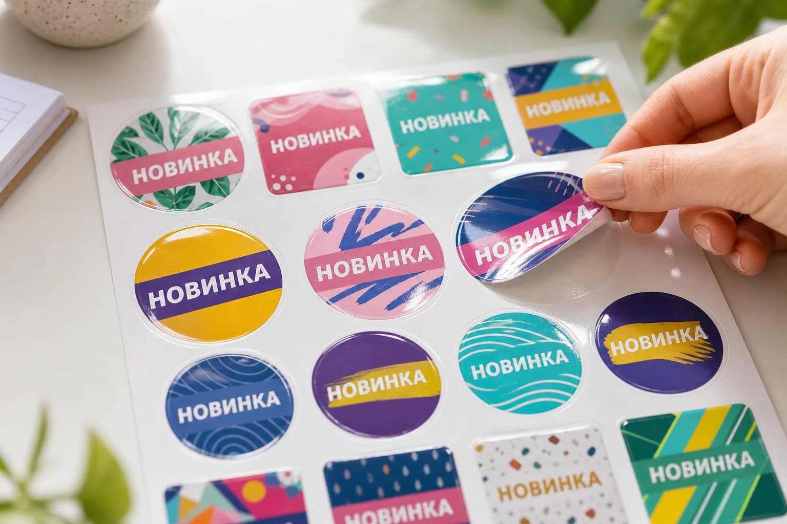 Наклейки и таблички в Минске